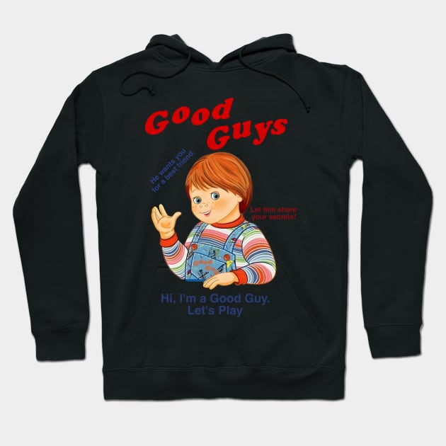 Good Guys - Let's Play Hidey-ho! Hoodie by LopGraphiX